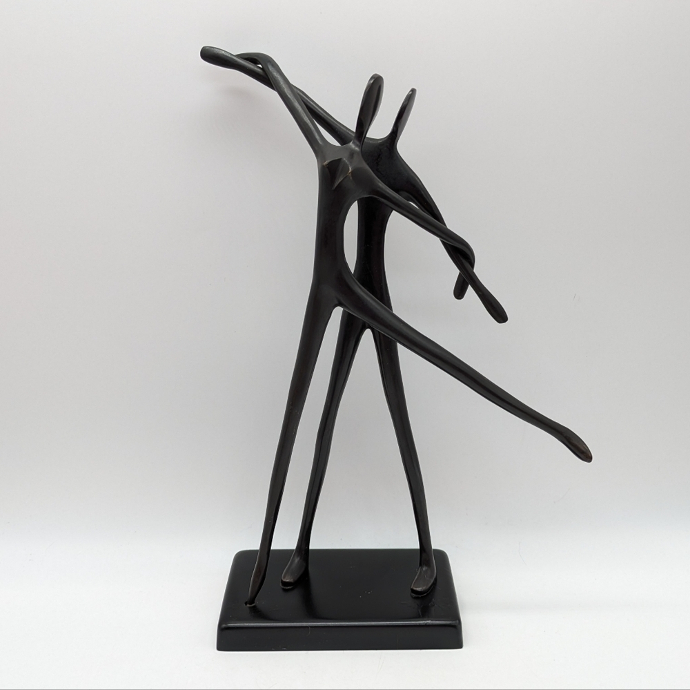 Ikea Bodrul Khalique Ballet Dancer Metal Abstract Figure Sculpt